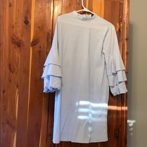 Zara bell sleeve dress
